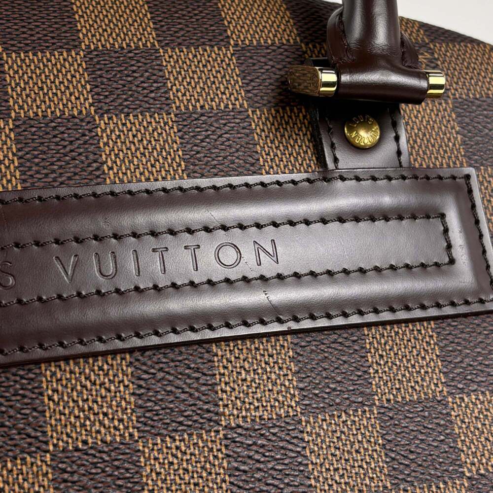 LOUIS VUITTON Brown Damier Boston Bag - Picture 4 of 7